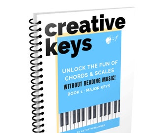 Creatieve toetsen: majeurtoetsen, pianoakkoorden en toonladders (digitale download)