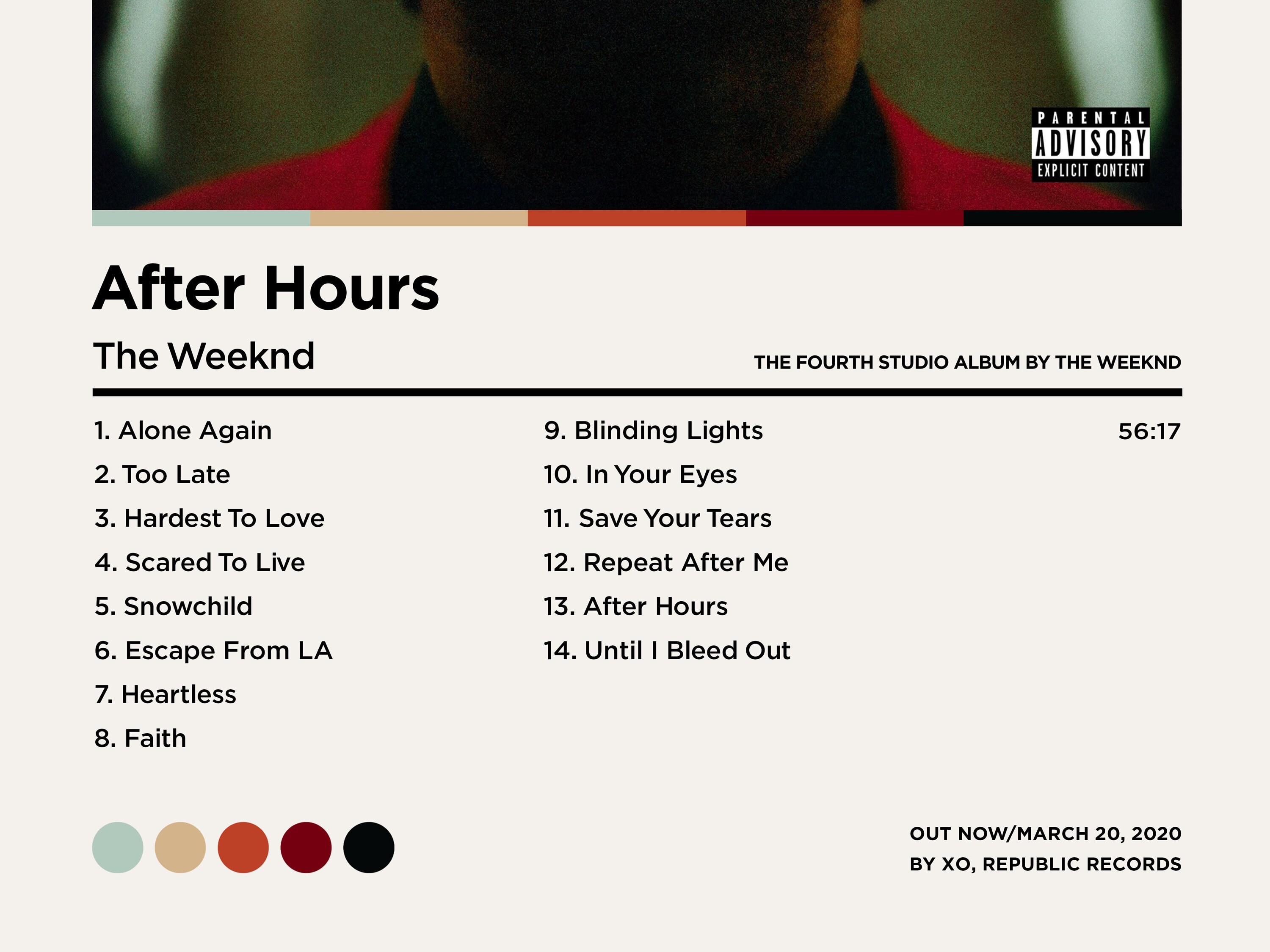 After Hours / The Weeknd / After Hours PNG /Digital File / Etsy