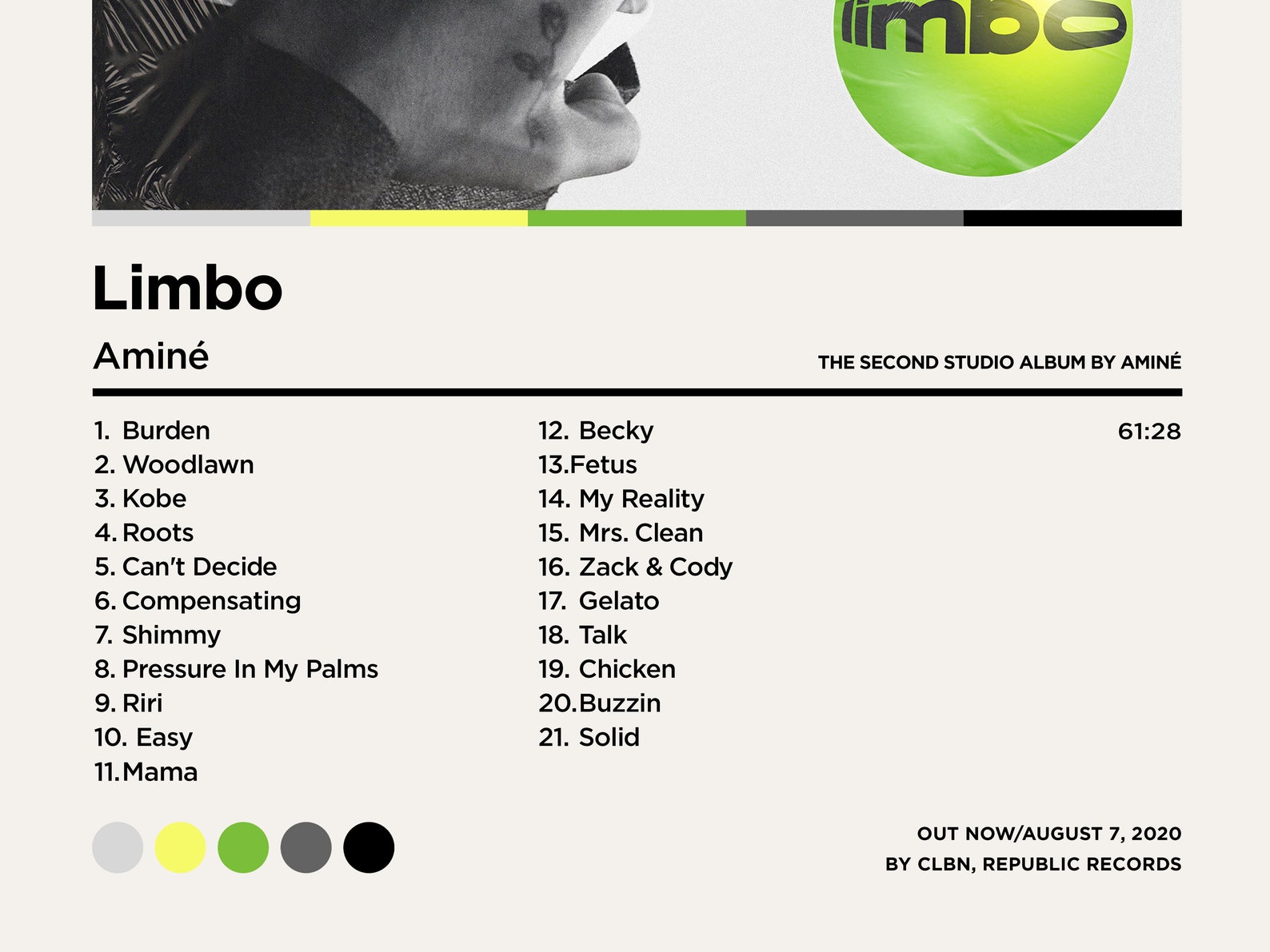 amine limbo poster amine limbo poster