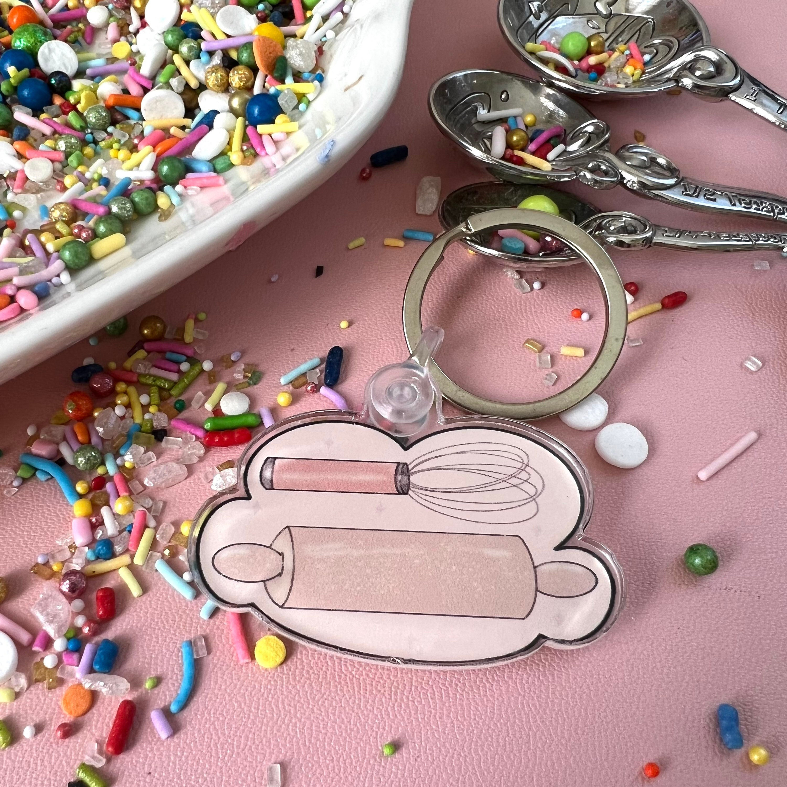 Mini whisk deals keychain