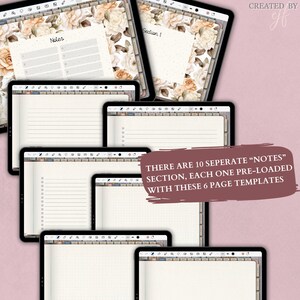 2024 Dated Digital Planner Sunday Start Blushing Boho Daily Weekly ...