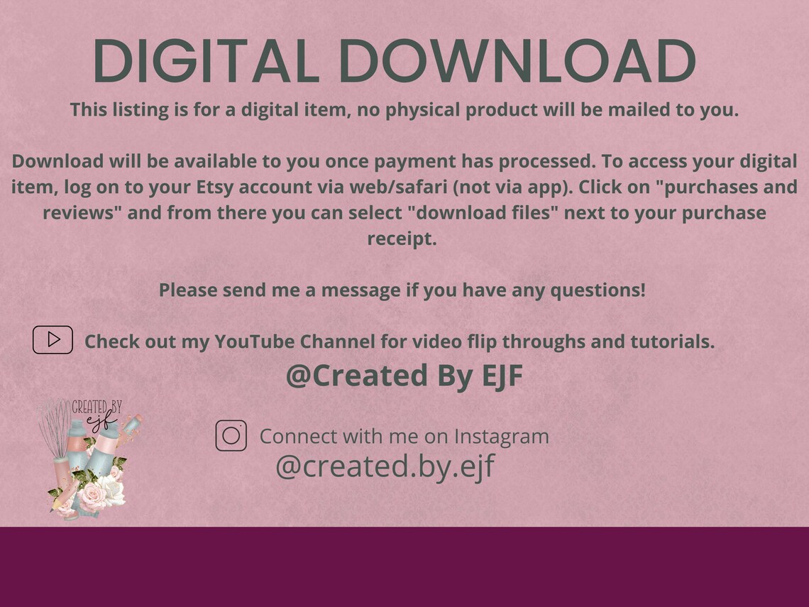 Custom Cookie Order Form Planner Page Printable Digital Etsy