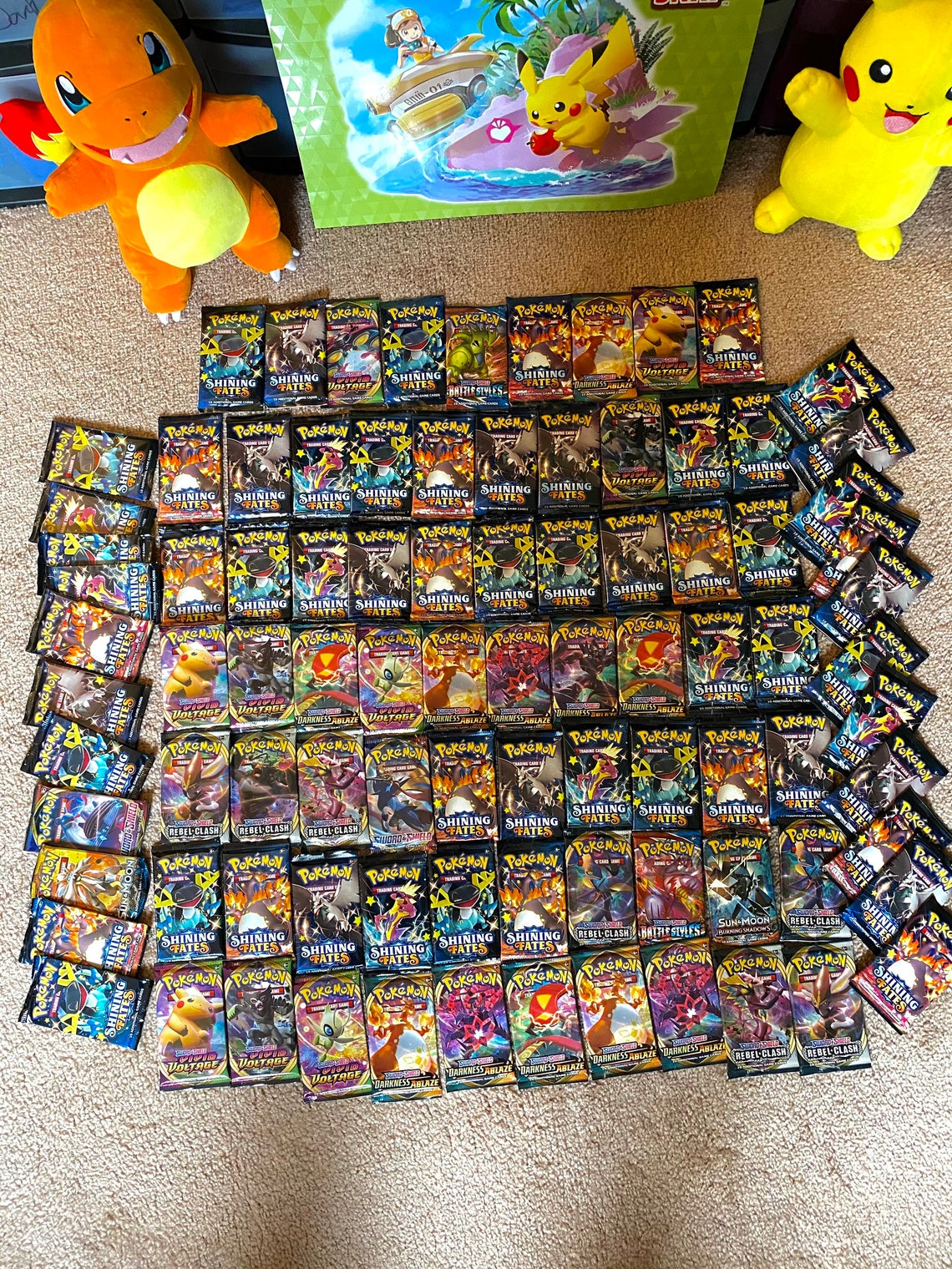 Pokémon Super fun mystery pack 1 Sealed booster pack 10 Etsy