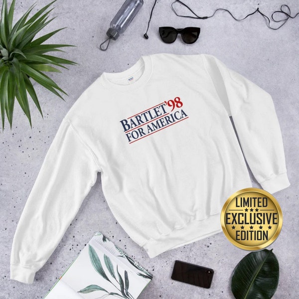 West Wing Bartlet Pour L’Amérique 1998 Sweat-shirt