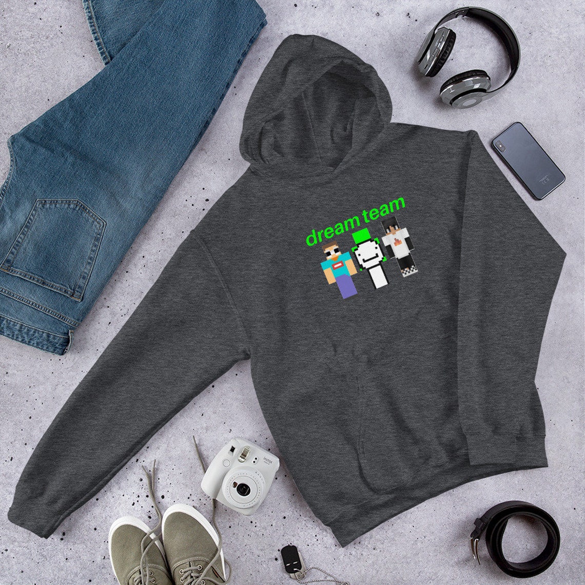 Technoblade Hoodie Dream Team Crewneck | Etsy
