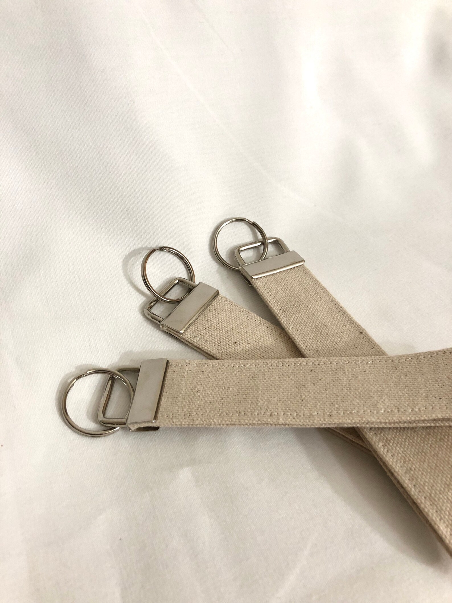 Customizable Handmade Canvas Keychain Wristlet Strap Etsy