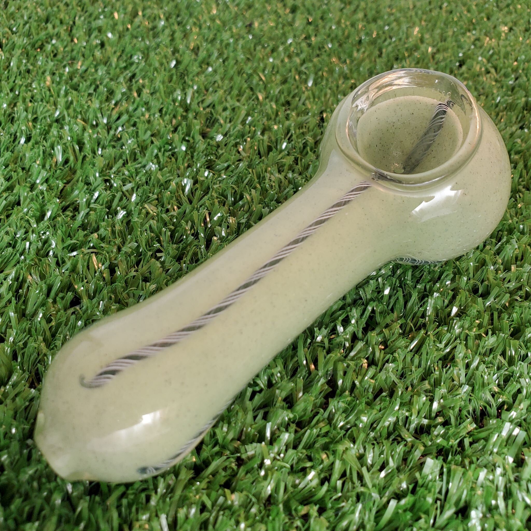 Candy Swirl Glass Smoking Pipe 4.25 Hand Blown Smoking Bowl Etsy