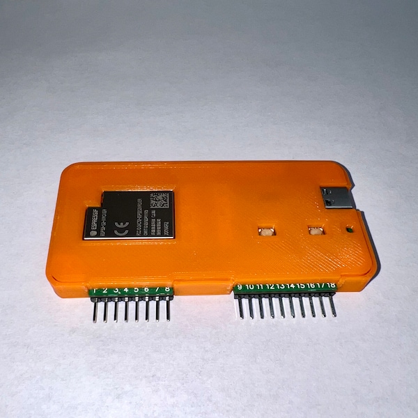 Flipper Zero - Simplistic Wi-Fi Dev Board Case (Wi-Fi Dev Board and Flipper Zero NOT included - Case Only)