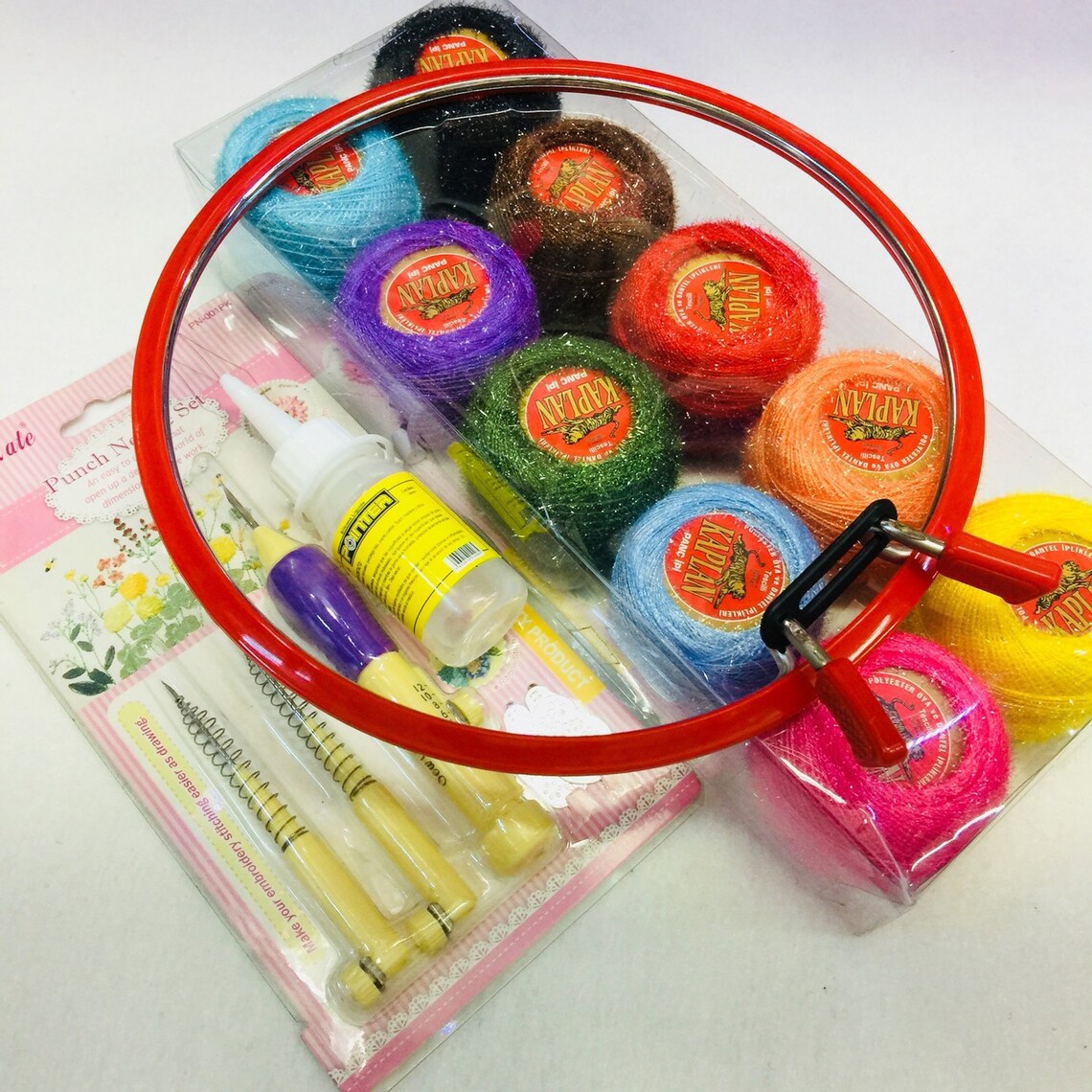 All Punch needle kit Starter kit Punch needle tutorial Rug Etsy