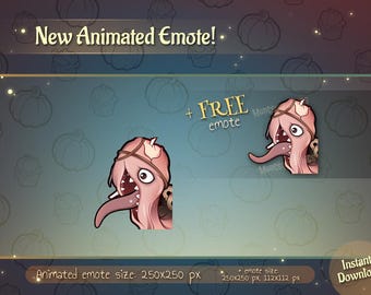Cute DBD inspired Dredge Lick Twitch Animated emote / Dead by Daylight Dredge Inspired Animated Emote
