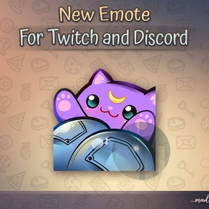 Bongo cat Twitch emotes // Cute chibi cat emotes for streamers /
