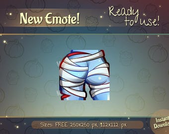 Cute DBD inspired Spirit Twitch emote / Dead by Daylight Inspired Emote