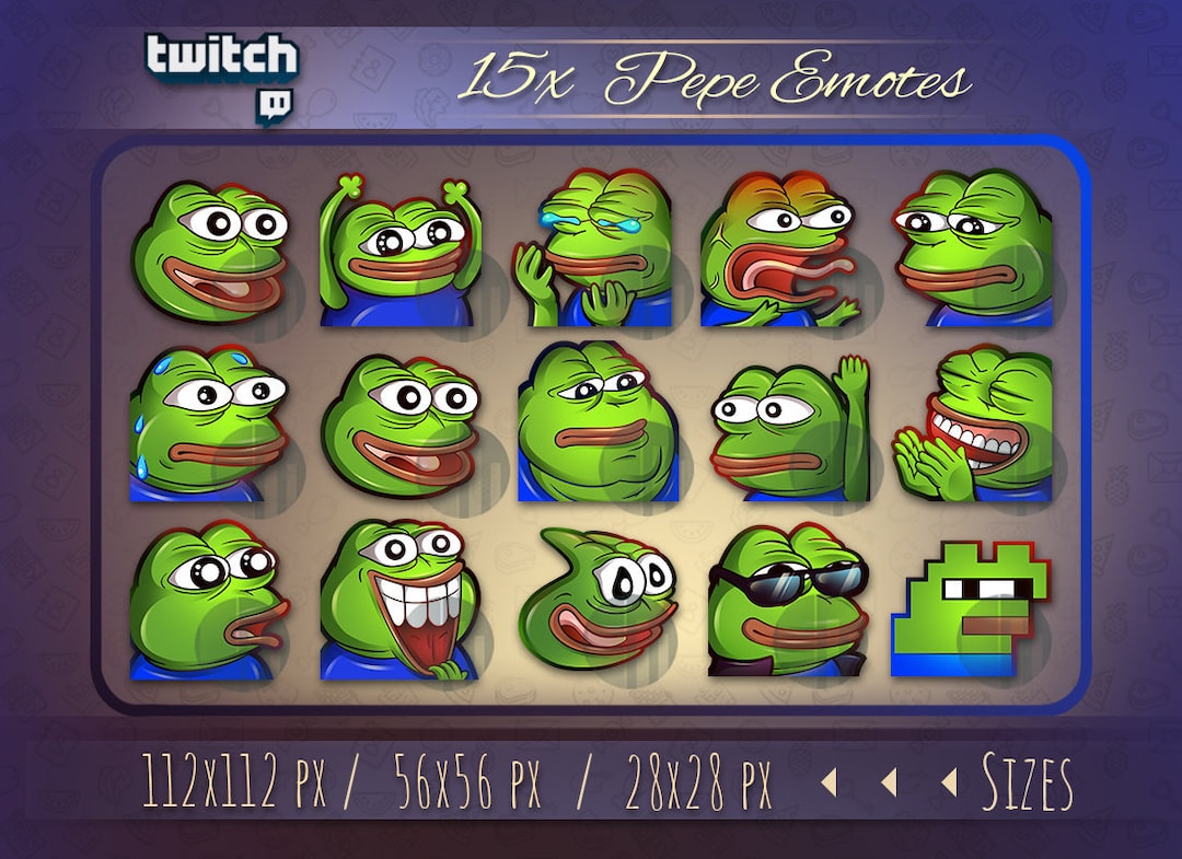 A Guide to Pepe Twitch Emotes Used in Chat