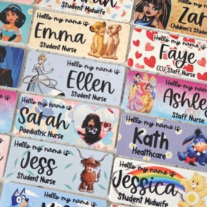 Nurse Name Badge, Midwife Name Badge, Student Nurse Name Badge, Student Midwife Name Badge, Doctor Name Badge, Student Nurse Gift