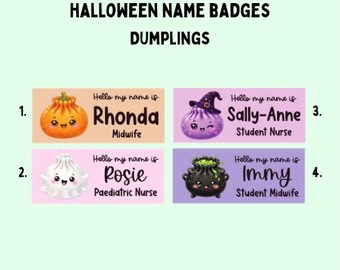 Nurse Name Badge, Halloween Name Badge, Midwife Name Badge, Student Nurse Badge, Student Midwife Badge, Doctor Name Badge, Nurse Gift Badge