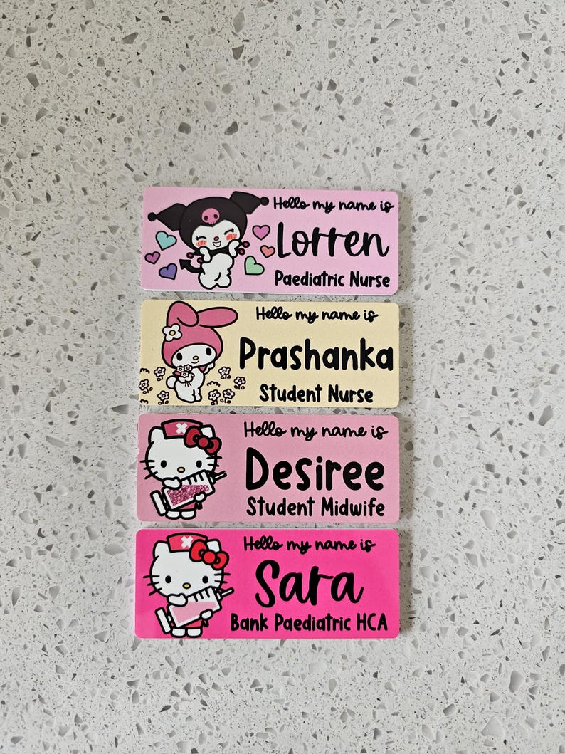 Nurse Name Badge, Midwife Name Badge, Student Nurse Name Badge, Student Midwife Name Badge, Doctor Name Badge, Student Nurse Gift image 15