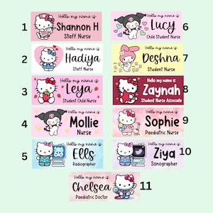 Nurse Name Badge, Midwife Name Badge, Student Nurse Name Badge, Student Midwife Name Badge, Doctor Name Badge, Student Nurse Gift image 1