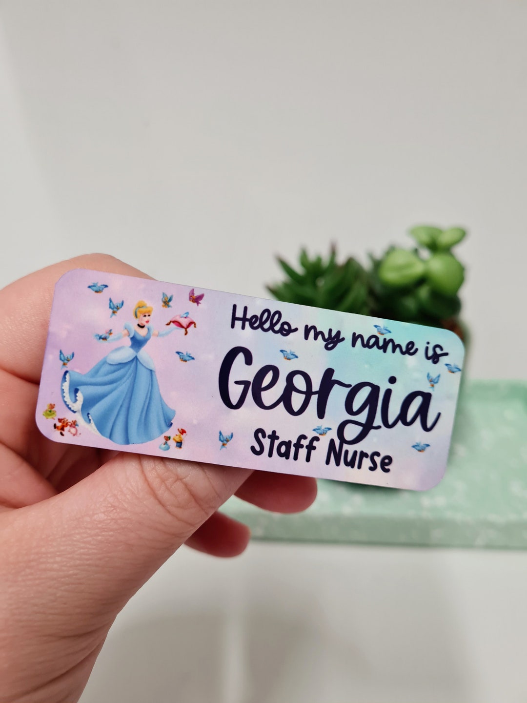 Student Midwife Name Badge Midwife Name Badge Cinderella Name Badge