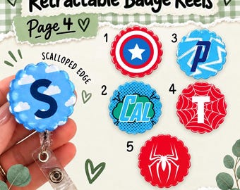 Personalised Retractable Badge Reel, Nurse ID Badge Reel, Cute Student Nurse Name Reel, Clip Student Midwife Placement, Midwifery ID Card