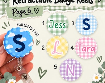 Personalised Retractable Badge Reel, Nurse ID Badge Reel, Cute Student Nurse Name Reel, Clip Student Midwife Placement, Midwifery ID Card
