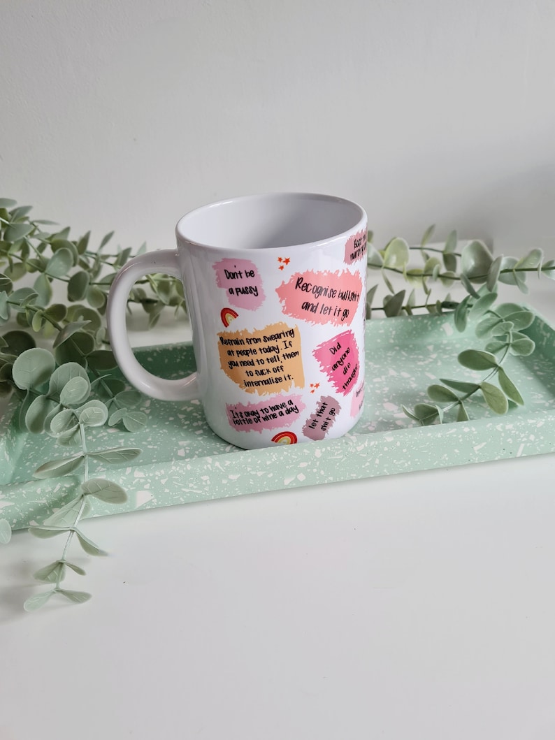 Taza de café con afirmaciones divertidas para enfermeras - Regalo de humor negro imagen 6