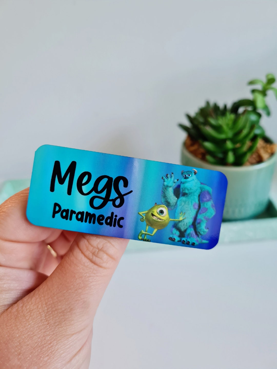 Student Midwife Name Badge Student Nurse Name Badge Monsters Inc Name