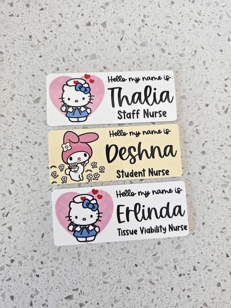 Nurse Name Badge, Midwife Name Badge, Student Nurse Name Badge, Student Midwife Name Badge, Doctor Name Badge, Student Nurse Gift 2
