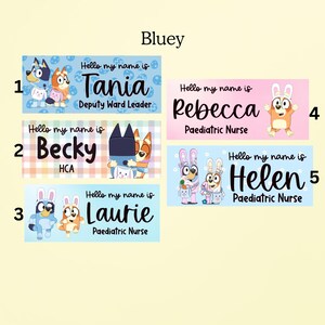 Personalsied Easter nurse name badge, midwife name badge, student placement essential easter theme name badge, healthcare, teacher badge