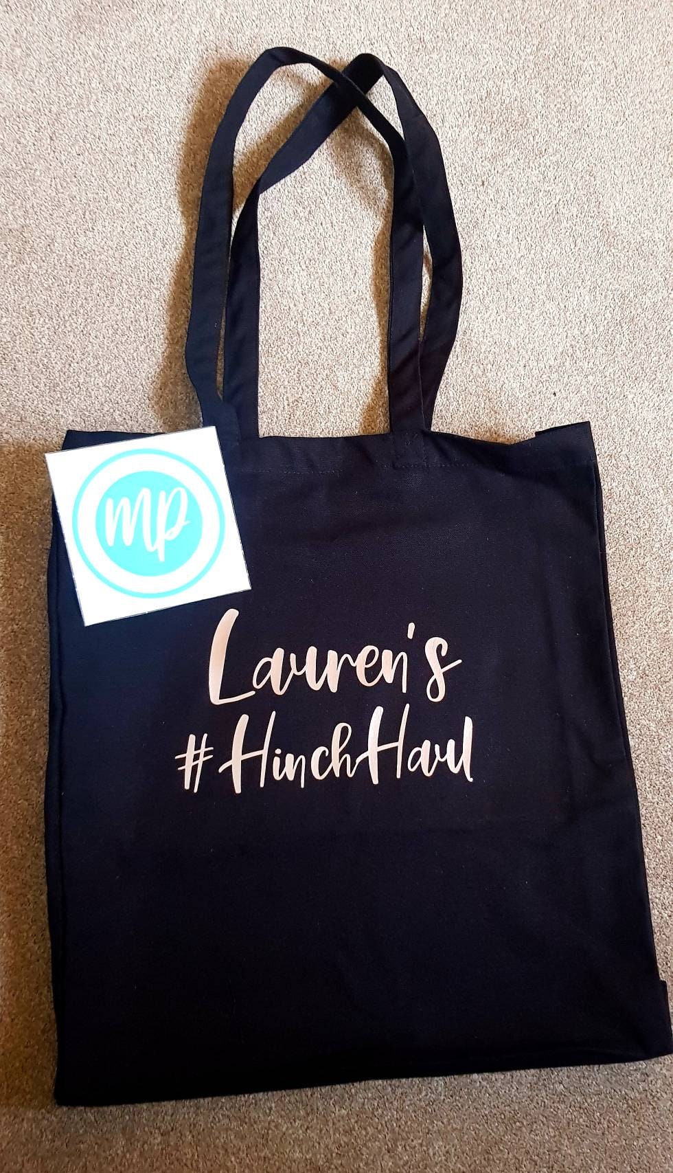 Personalised Hinch Haul Tote Bag Large Shopper Bag Mrs Etsy