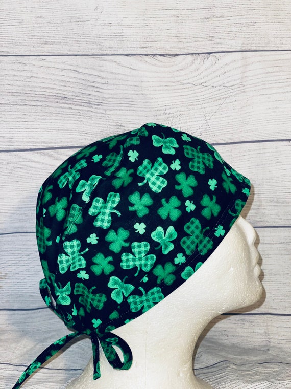 St Patricks Day Scrub Cap/ Unisex Scrub 