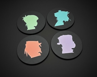 Gorillaz Demon Days Coasters