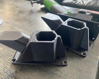Snap on outlet power tool holder