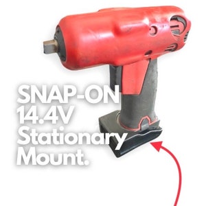 SNAP-ON 14.4V Mount - Tool Storage - Tool + Battery Holder, Snap On Accessory