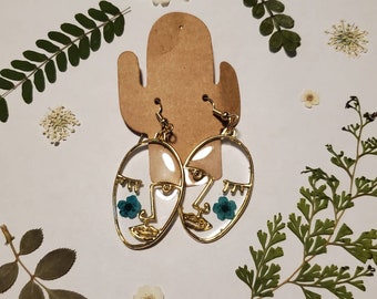Handmade Resin Earrings - Maria