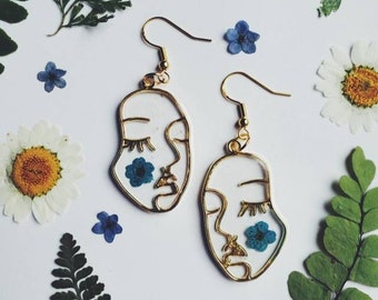 Handmade Resin Earrings - Isabella