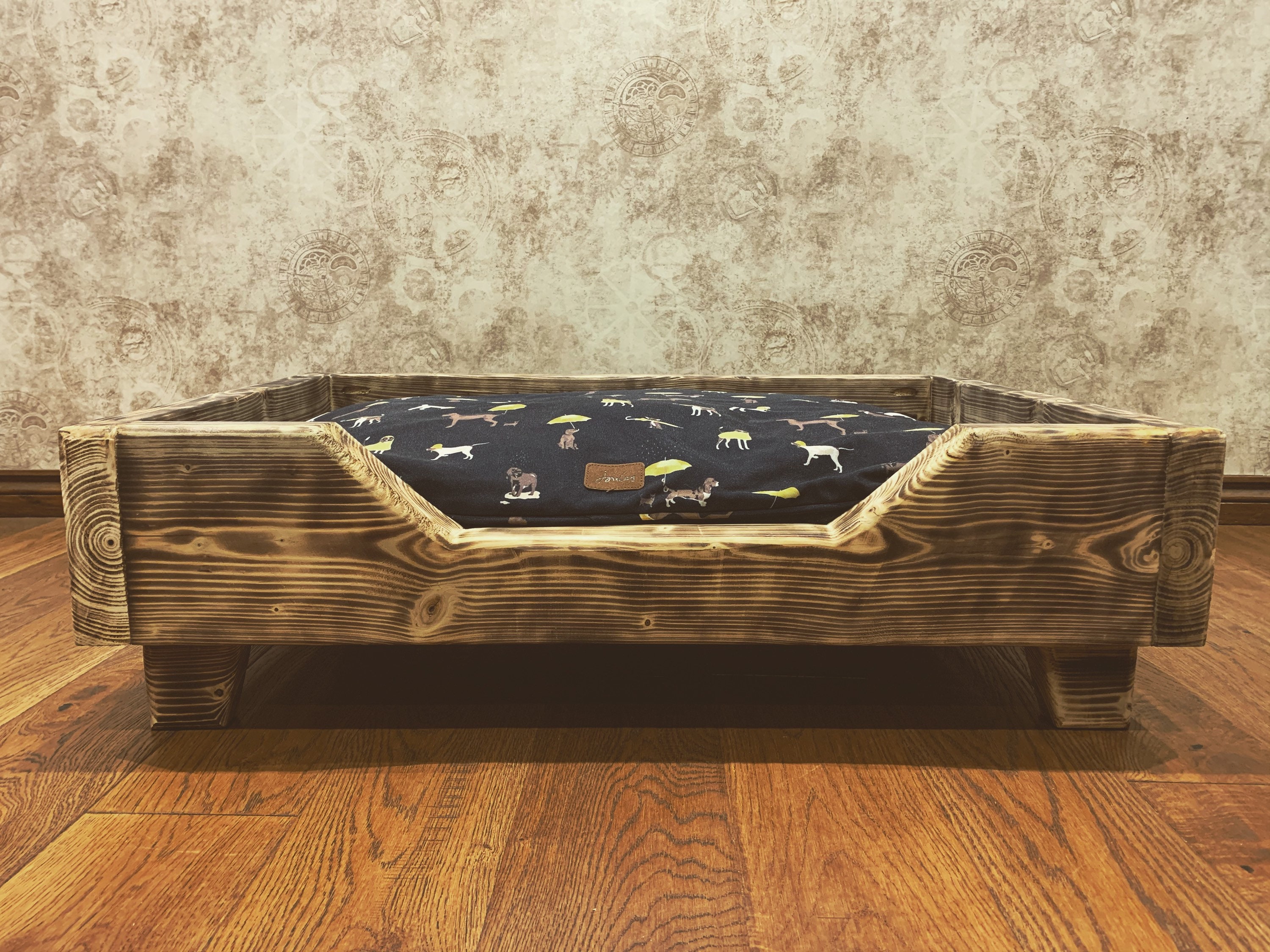 WOODEN DOG BED scaffold board dog bed wood dog bed dog Etsy