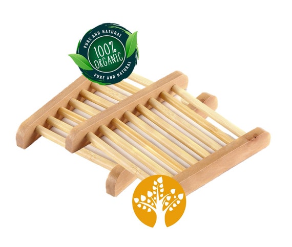 Organic Bamboo Shower Steamer Tray, Soap Dish, Soap Holder, Soap Saver,  Bamboo Dish, Bamboo Tray, Shower Tray, Soap Bar Holder, Zero Waste