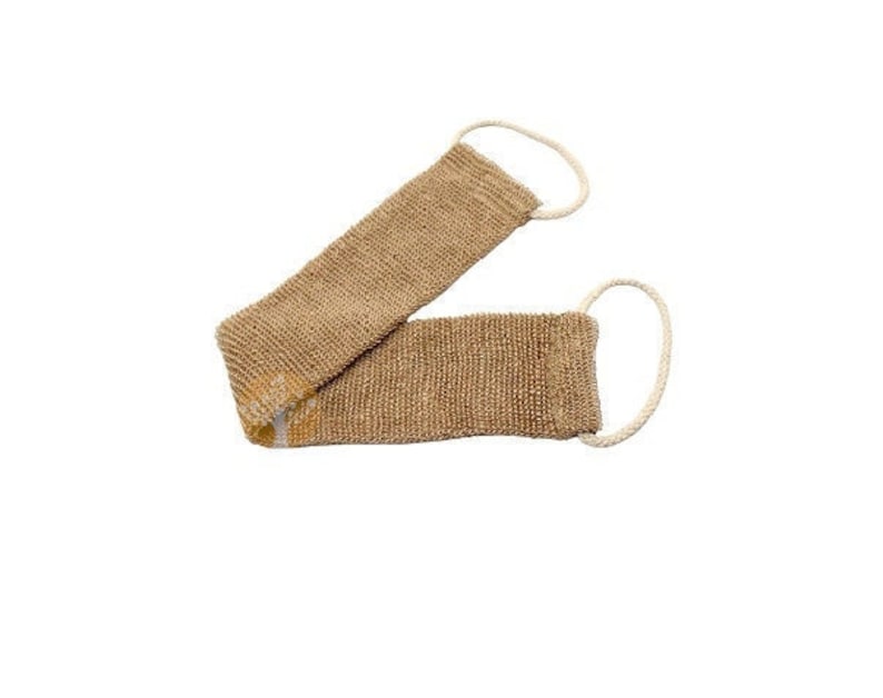 Sisal hemp back wash belt. All natural