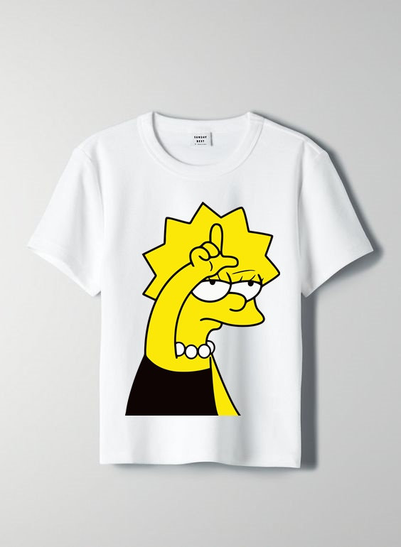 Lisa Svg, Simpsons Svg, T-shirt Svg, Design Svg, Decor Svg