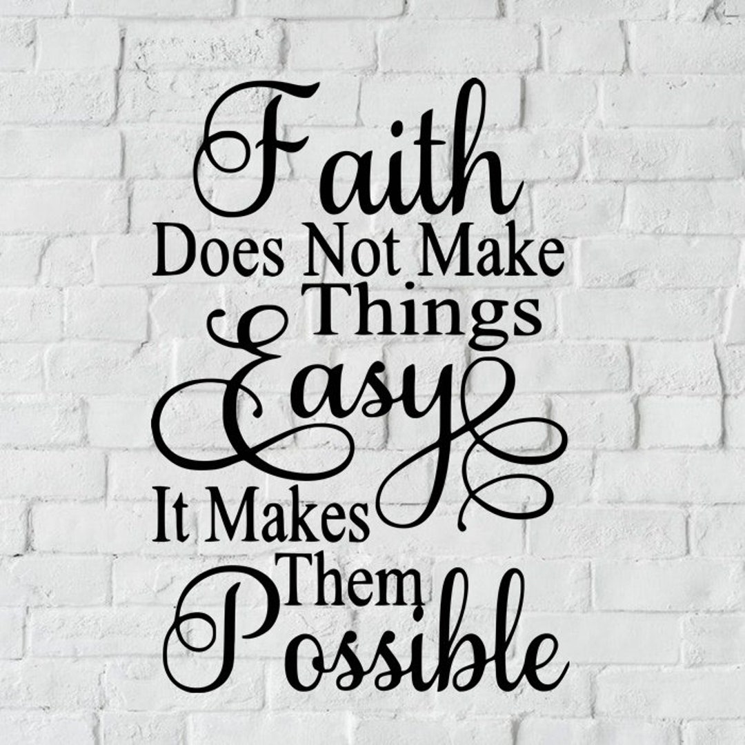 Luke 1 37 Svg Quote Svg T shirt Svg Design Svg Decor Svg 