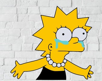 Lisa Simpson Con Capucha Lisa Svg, Simpsons Svg, T-shirt Svg