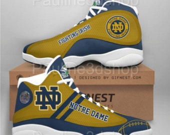 notre dame jordan shoes