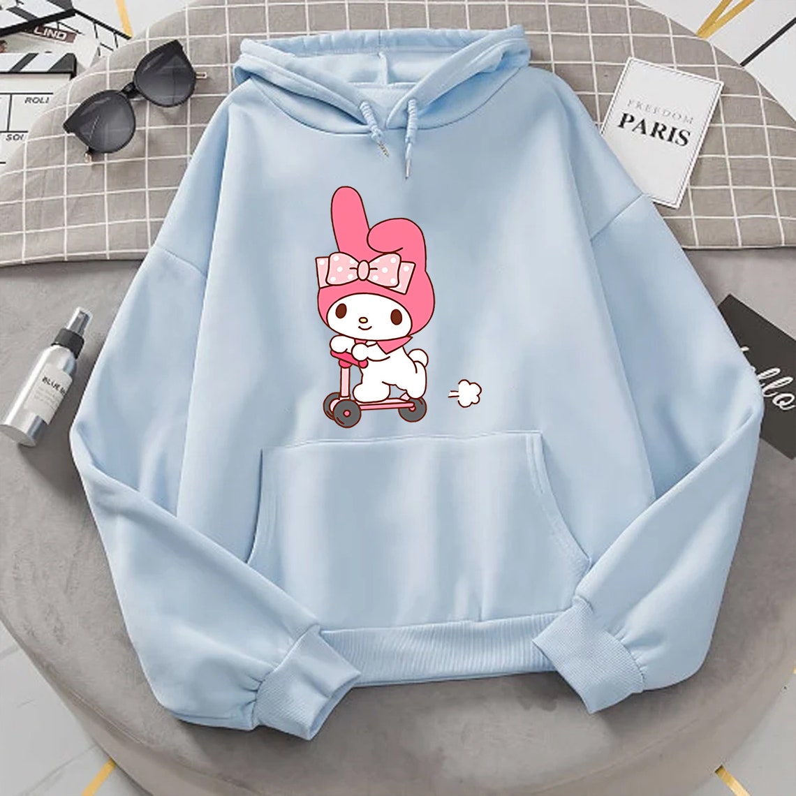 Sanrio My Melody Girl Sweatshirt Anime Blouse Cartoon Summer Etsy