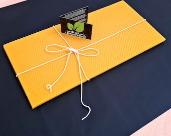 Cera d'api Candele Craft Set - incl. stoppino e cera d'api piatti - Made in Germany - Idea regalo - Bambini - bella fragranza - Set artigianale