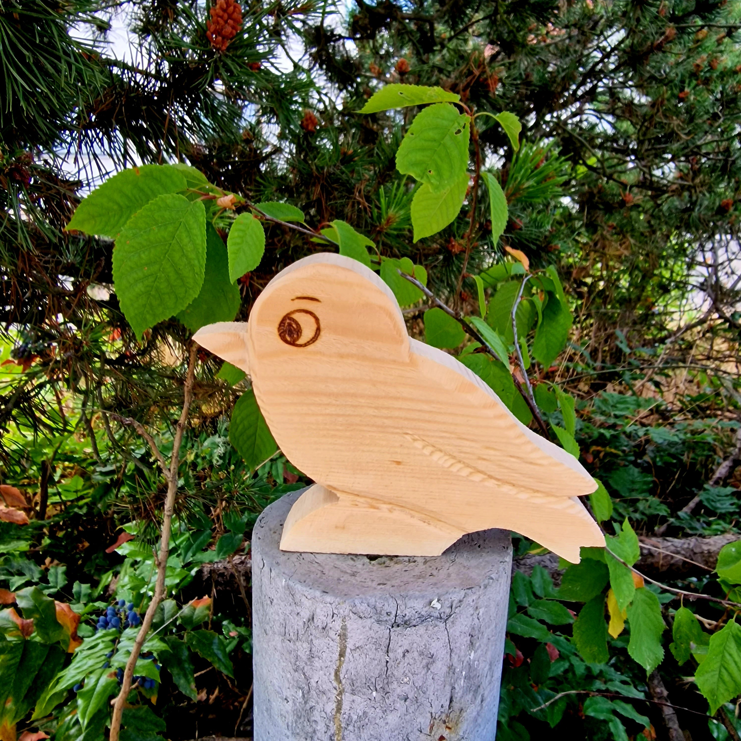 50 Stück DIY Holzvogel Anhänger - Unfertige Mini-Vogelscheiben Für Basteln, Scrapbooking & Deko