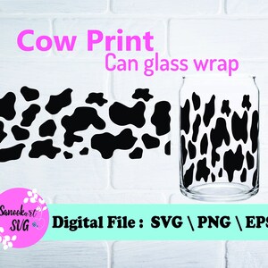 Kuh Kaffee Glas Wrap Svg, Libbey Full Wrap svg, Kuh Druck Kann Glas Wrap, Can Glass png, Coffee Glass svg, Glas Wrap Vorlage, Glas Wrap