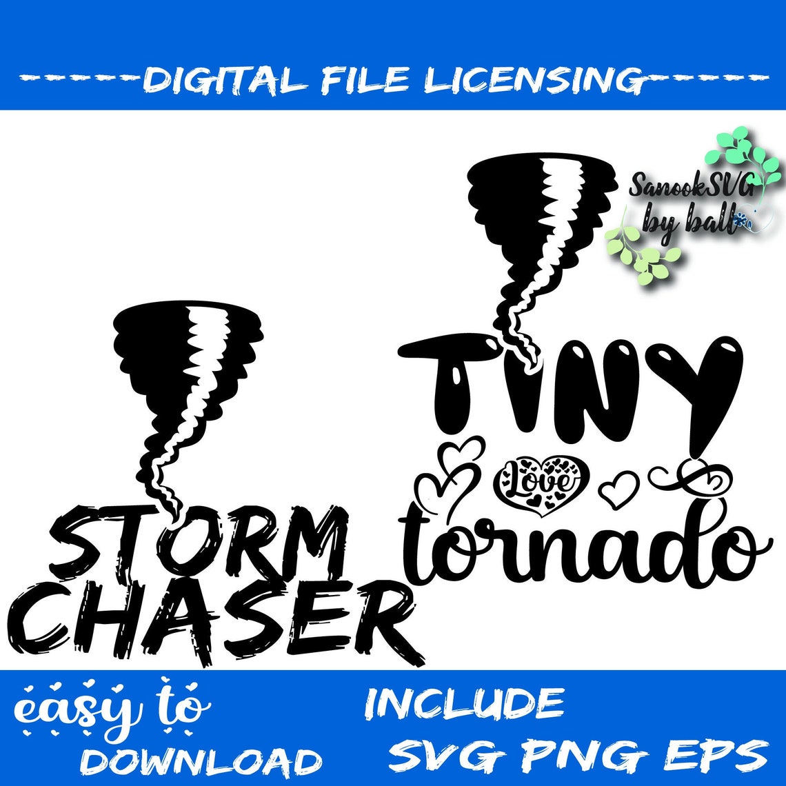 Storm Chaser / Tiny Tornado SVG Cut File / Mother Daughter - Etsy Canada