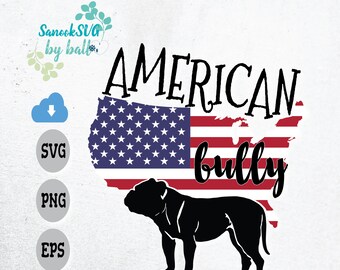 Autocollant Américain Pitbull à Coller Sur Voiture - Drapeau USA, Adopt A Pitbull Dog, Décalcomanie Oracal Vinyle