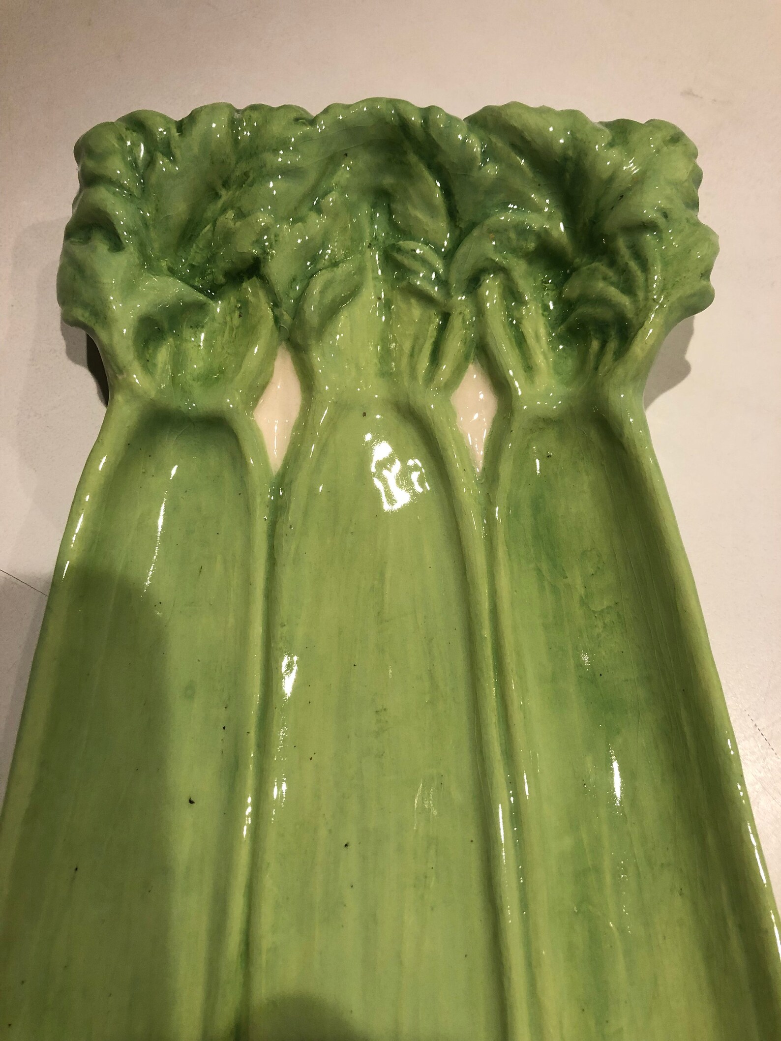 Vintage Ceramic Celery Dish Etsy