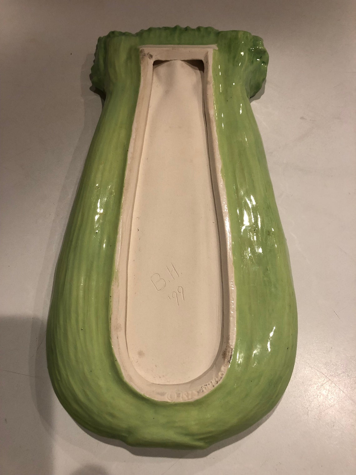 Vintage Ceramic Celery Dish Etsy